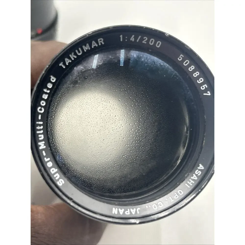 ASAHI EARLY MODEL I 1:3.5 f = 135mm TAKUMAR And 5 Lenses NEED CLEANING